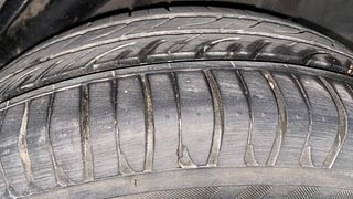Used 2014 Honda Brio [2011-2016] EX MT Petrol Manual tyres LEFT REAR TYRE TREAD VIEW