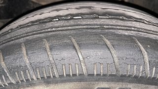 Used 2014 Honda Brio [2011-2016] EX MT Petrol Manual tyres LEFT FRONT TYRE TREAD VIEW