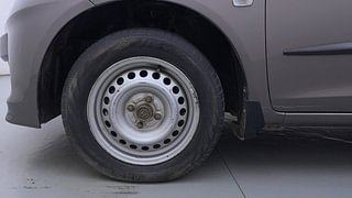 Used 2014 Honda Brio [2011-2016] EX MT Petrol Manual tyres LEFT FRONT TYRE RIM VIEW
