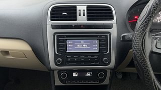 Used 2014 Volkswagen Polo [2010-2014] Highline1.2L (P) Petrol Manual interior MUSIC SYSTEM & AC CONTROL VIEW