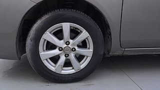 Used 2012 Nissan Sunny [2011-2014] XV Diesel Diesel Manual tyres LEFT FRONT TYRE RIM VIEW