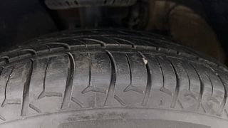 Used 2014 Volkswagen Polo [2010-2014] Highline1.2L (P) Petrol Manual tyres LEFT FRONT TYRE TREAD VIEW