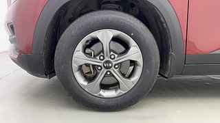 Used 2021 Kia Seltos HTK Plus G Petrol Manual tyres LEFT FRONT TYRE RIM VIEW