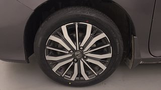 Used 2018 Honda City [2017-2020] VX CVT Petrol Automatic tyres LEFT FRONT TYRE RIM VIEW