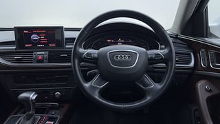 Used 2014 Audi A6 [2011-2015] 2.0 TDI Premium Plus Diesel Automatic interior STEERING VIEW