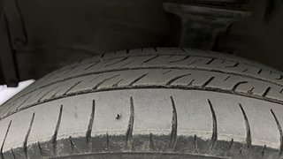Used 2011 Maruti Suzuki Wagon R 1.0 [2010-2013] LXi CNG Petrol+cng Manual tyres LEFT FRONT TYRE TREAD VIEW