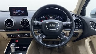 Used 2016 Audi A3 [2014-2017] 35 TDI Premium Plus + Sunroof Diesel Automatic interior STEERING VIEW