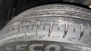 Used 2023 Tata Altroz XZ Plus 1.2 Turbo DT Petrol Manual tyres LEFT FRONT TYRE TREAD VIEW
