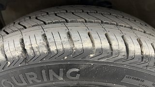 Used 2018 Maruti Suzuki Celerio VXI AMT Petrol Automatic tyres LEFT FRONT TYRE TREAD VIEW