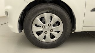 Used 2012 Hyundai i10 [2010-2016] Magna 1.2 Petrol Petrol Manual tyres LEFT FRONT TYRE RIM VIEW