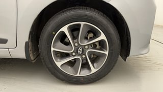 Used 2019 Hyundai Grand i10 [2017-2020] Asta 1.2 Kappa VTVT Petrol Manual tyres RIGHT FRONT TYRE RIM VIEW