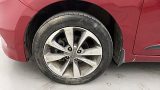 Used 2015 Hyundai Elite i20 [2014-2018] Asta 1.4 CRDI Diesel Manual tyres LEFT FRONT TYRE RIM VIEW