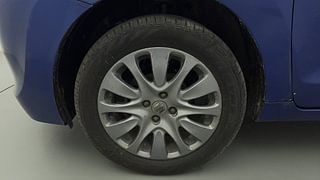 Used 2016 Maruti Suzuki Baleno [2015-2019] Zeta Petrol Petrol Manual tyres LEFT FRONT TYRE RIM VIEW