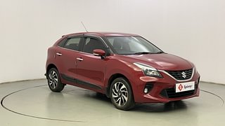Used 2021 Maruti Suzuki Baleno [2019-2022] Alpha Petrol Petrol Manual exterior RIGHT FRONT CORNER VIEW