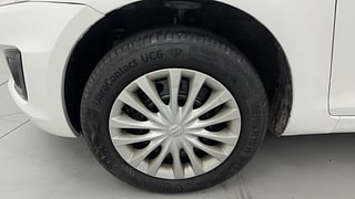 Used 2012 Maruti Suzuki Swift [2011-2017] VXi Petrol Manual tyres LEFT FRONT TYRE RIM VIEW