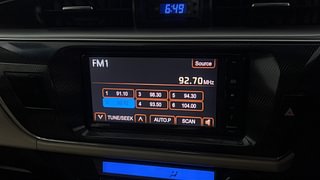 Used 2015 Toyota Corolla Altis [2014-2017] G Petrol Petrol Manual top_features Integrated (in-dash) music system