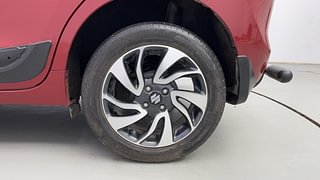 Used 2021 Maruti Suzuki Baleno [2019-2022] Alpha Petrol Petrol Manual tyres LEFT REAR TYRE RIM VIEW