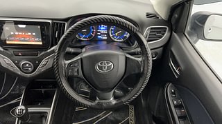 Used 2021 Toyota Glanza [2019-2022] G Hybrid Petrol Manual interior STEERING VIEW