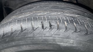 Used 2015 Toyota Corolla Altis [2014-2017] G Petrol Petrol Manual tyres LEFT FRONT TYRE TREAD VIEW