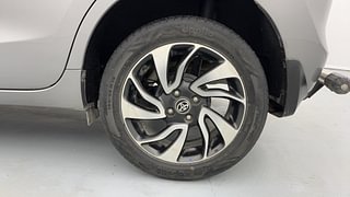 Used 2021 Toyota Glanza [2019-2022] G Hybrid Petrol Manual tyres LEFT REAR TYRE RIM VIEW