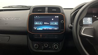 Used 2022 Renault Kwid CLIMBER 1.0 AMT Opt Petrol Automatic interior MUSIC SYSTEM & AC CONTROL VIEW