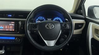 Used 2015 Toyota Corolla Altis [2014-2017] G Petrol Petrol Manual interior STEERING VIEW
