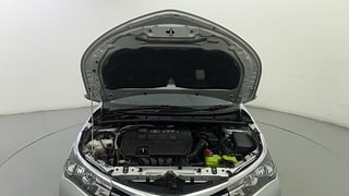 Used 2015 Toyota Corolla Altis [2014-2017] G Petrol Petrol Manual engine ENGINE & BONNET OPEN FRONT VIEW