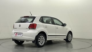 Used 2013 Volkswagen Polo [2010-2014] Highline1.2L (P) Petrol Manual exterior RIGHT REAR CORNER VIEW