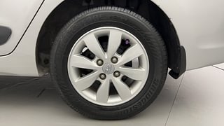 Used 2016 Hyundai Xcent [2014-2017] SX Petrol Petrol Manual tyres LEFT REAR TYRE RIM VIEW