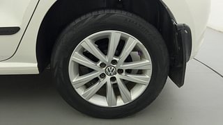 Used 2013 Volkswagen Polo [2010-2014] Highline1.2L (P) Petrol Manual tyres LEFT REAR TYRE RIM VIEW