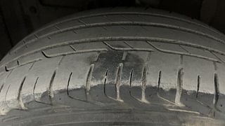Used 2016 maruti-suzuki Vitara Brezza ZDI PLUS Dual Tone Diesel Manual tyres LEFT FRONT TYRE TREAD VIEW