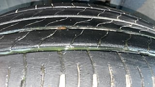 Used 2022 Renault Kiger RXT MT Petrol Manual tyres LEFT FRONT TYRE TREAD VIEW