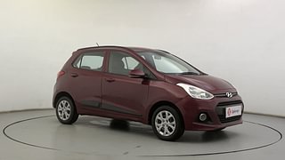 Used 2015 Hyundai Grand i10 [2013-2017] Sportz 1.1 CRDi Diesel Manual exterior RIGHT FRONT CORNER VIEW