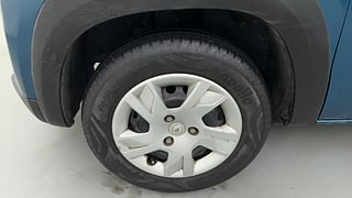 Used 2021 renault Kwid 1.0 RXT Opt Petrol Manual tyres LEFT FRONT TYRE RIM VIEW
