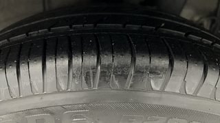 Used 2016 Hyundai Xcent [2014-2017] SX Petrol Petrol Manual tyres LEFT REAR TYRE TREAD VIEW