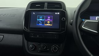 Used 2021 renault Kwid 1.0 RXT Opt Petrol Manual interior MUSIC SYSTEM & AC CONTROL VIEW