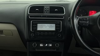 Used 2013 Volkswagen Polo [2010-2014] Highline1.2L (P) Petrol Manual interior MUSIC SYSTEM & AC CONTROL VIEW