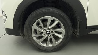 Used 2017 Hyundai Tucson [2016-2020] 2WD MT Petrol Petrol Manual tyres LEFT FRONT TYRE RIM VIEW
