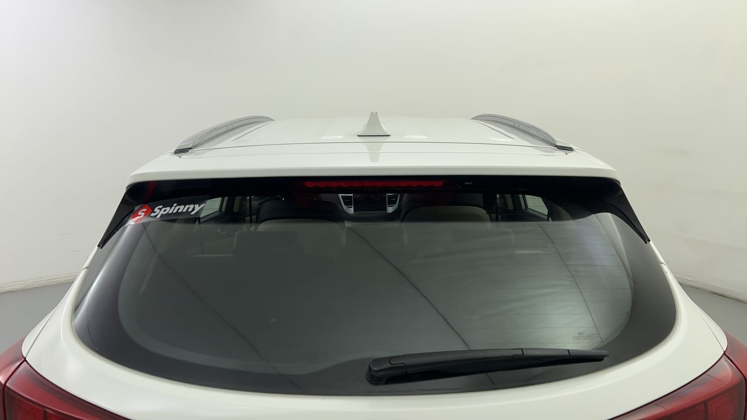 New Hyundai Tucson exterior BACK WINDSHIELD VIEW