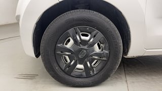 Used 2019 Datsun Redi-GO [2015-2019] A Petrol Manual tyres LEFT FRONT TYRE RIM VIEW