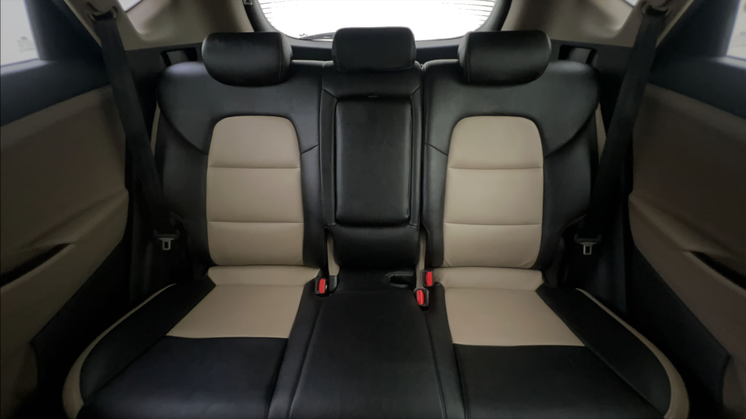 New Hyundai Tucson interior REAR SEAT CONDITION VIEW