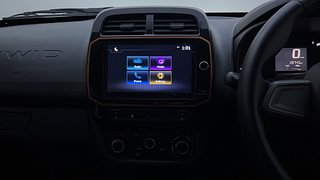 Used 2021 Renault Kwid CLIMBER 1.0 Opt Petrol Manual interior MUSIC SYSTEM & AC CONTROL VIEW