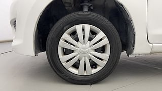 Used 2018 Datsun GO [2014-2019] T Petrol Manual tyres LEFT FRONT TYRE RIM VIEW