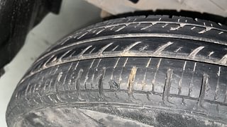 Used 2019 Renault Kwid [2015-2019] RXL Petrol Manual tyres LEFT FRONT TYRE TREAD VIEW