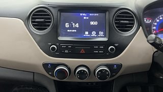 Used 2018 Hyundai Grand i10 [2017-2020] Sportz AT 1.2 Kappa VTVT Petrol Automatic interior MUSIC SYSTEM & AC CONTROL VIEW