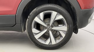 Used 2021 Volkswagen Taigun Topline 1.0 TSI MT Petrol Manual tyres LEFT REAR TYRE RIM VIEW