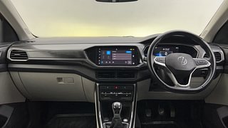 Used 2021 Volkswagen Taigun Topline 1.0 TSI MT Petrol Manual interior DASHBOARD VIEW
