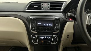 Used 2015 Maruti Suzuki Ciaz [2014-2017] ZXi AT Petrol Automatic interior MUSIC SYSTEM & AC CONTROL VIEW