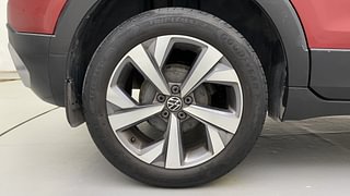 Used 2021 Volkswagen Taigun Topline 1.0 TSI MT Petrol Manual tyres RIGHT REAR TYRE RIM VIEW
