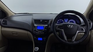 Used 2012 Hyundai Verna [2011-2015] Fluidic 1.6 CRDi SX Diesel Manual interior DASHBOARD VIEW